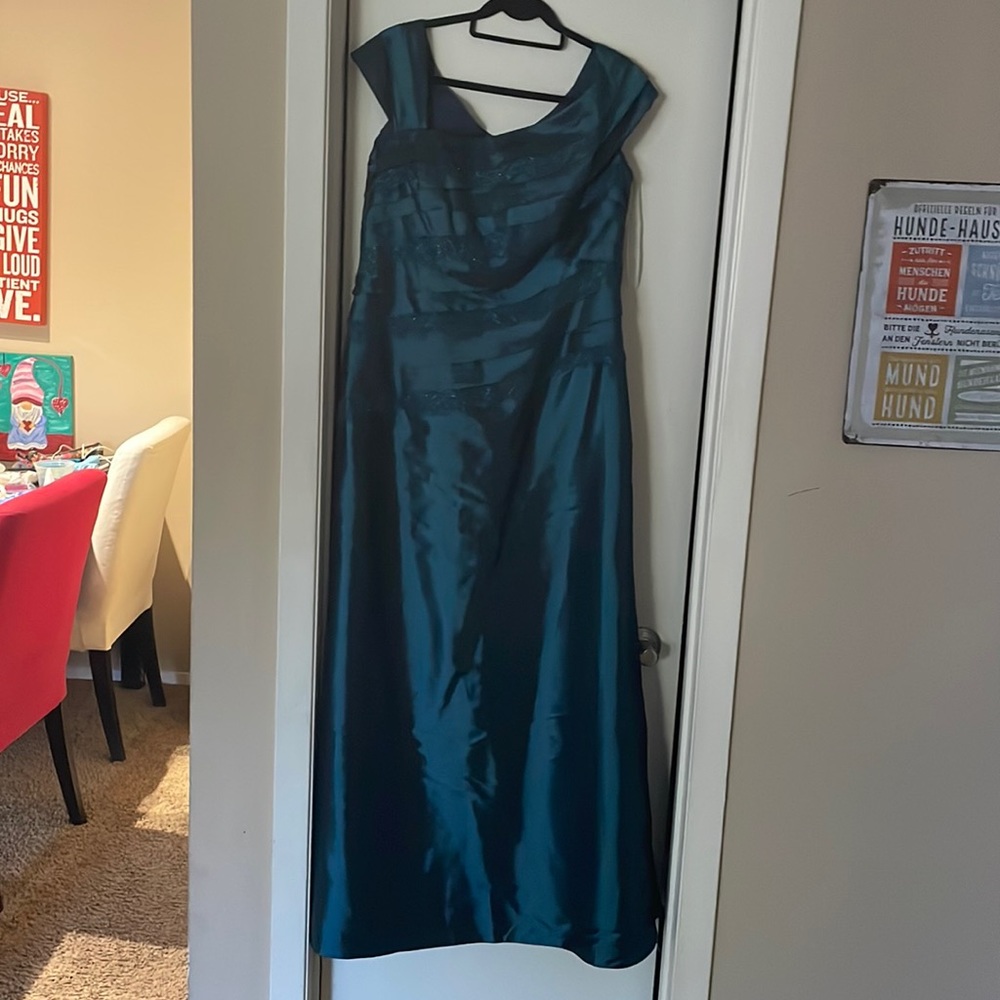 Dark Green Ball Gown